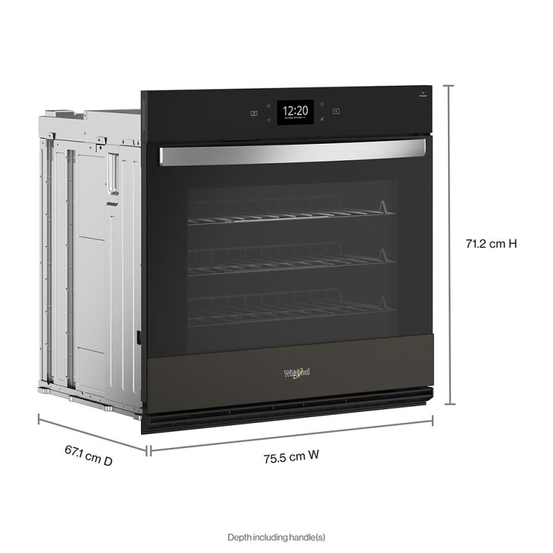 5.0 Cu. Ft. Single Smart Wall Oven with Air Fry WOES7030PV
