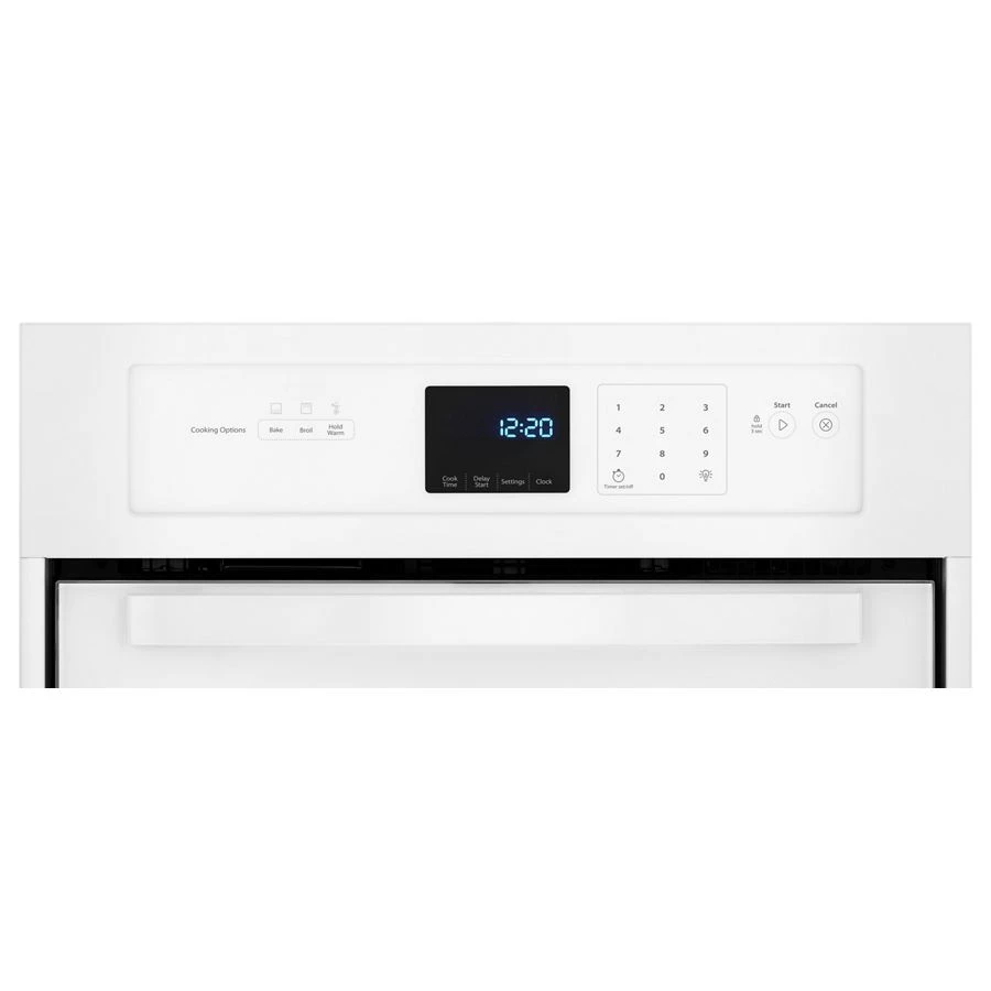 3.1 Cu. Ft. Single Wall Oven with AccuBake System WOS11EM4EW, product image 2 of 5