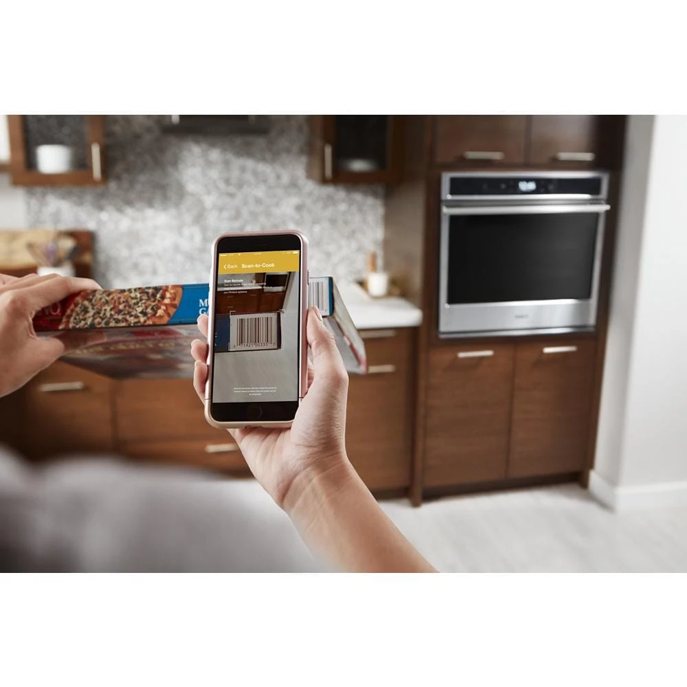 5.0 cu. ft. Smart Single Wall Oven with Touchscreen WOS51EC0HS, product image 2 of 12