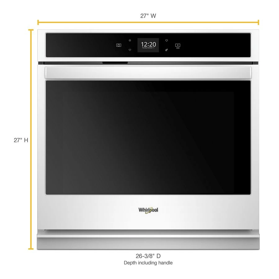 4.3 cu. ft. Smart Single Wall Oven with Touchscreen WOS51EC7HW, product image 5 of 6