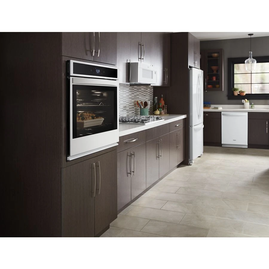 4.3 cu. ft. Smart Single Wall Oven with Touchscreen WOS51EC7HW, product image 6 of 6