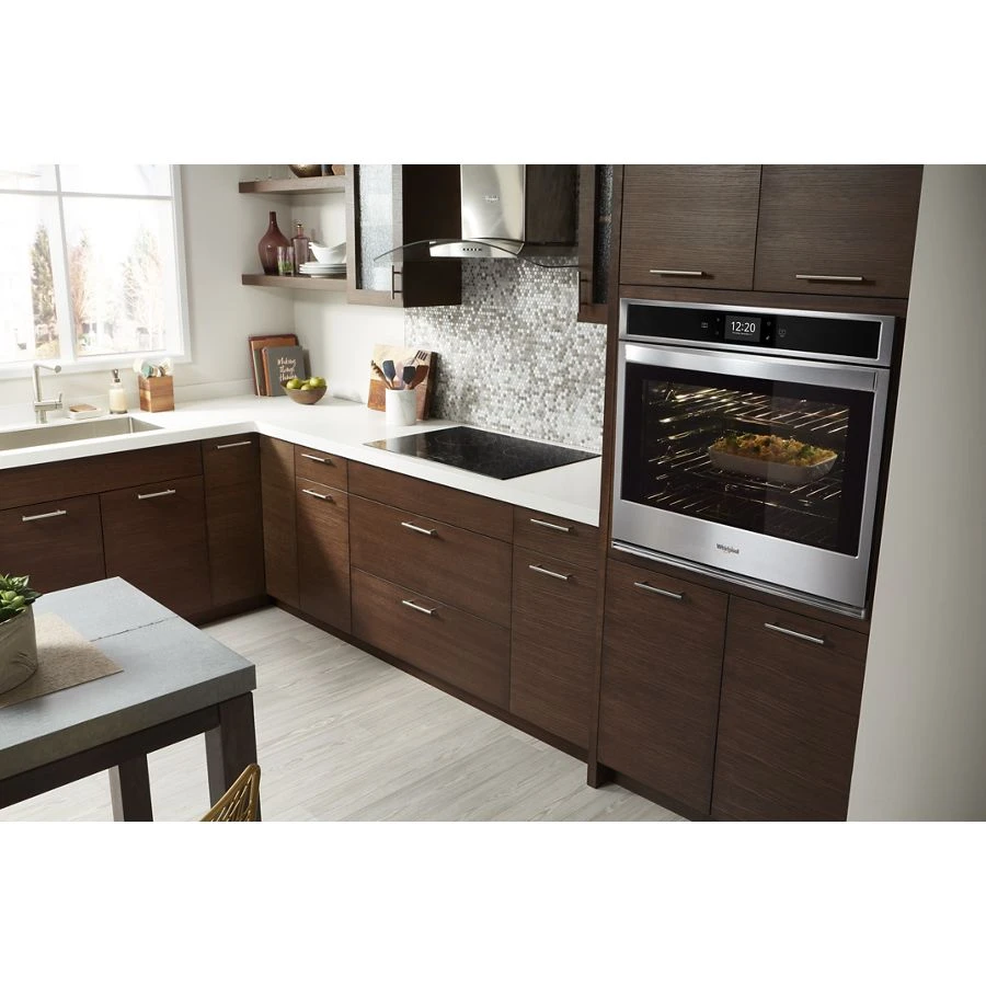 5.0 cu. ft. Smart Single Convection Wall Oven with Air Fry, when Connected WOS72EC0HS, product image 6 of 7