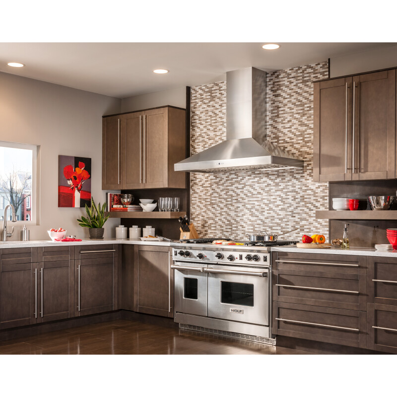 36-inch Chimney Range Hood with iQ12 Blower System 1500 Max Blower CFM WPP9 Series WPP9IQT36SB