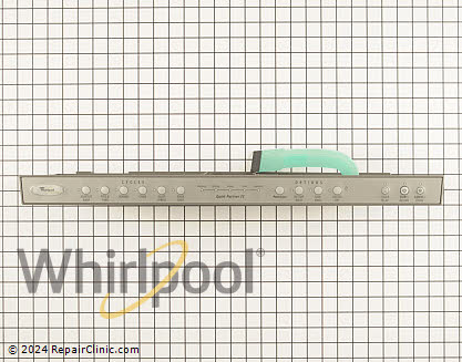 Dishwasher Touchpad and Control Panel WPW10175241
