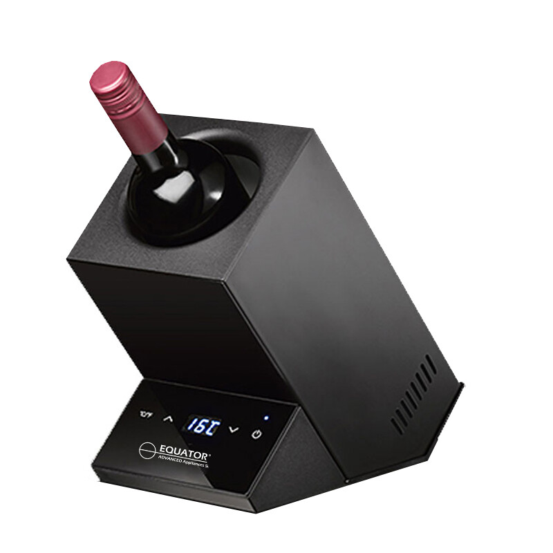 Single Bottle Chiller Wine-Champagne-Water 110V AC/12V DC in WR001B