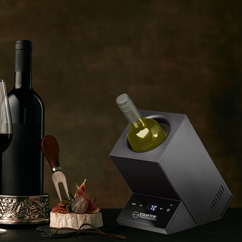 Single Bottle Chiller Wine-Champagne-Water 110V AC/12V DC in WR001B, product image 12 of 12