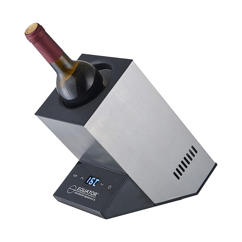 Single Bottle Chiller Wine-Champagne-Water 110V AC/12V DC in WR001S