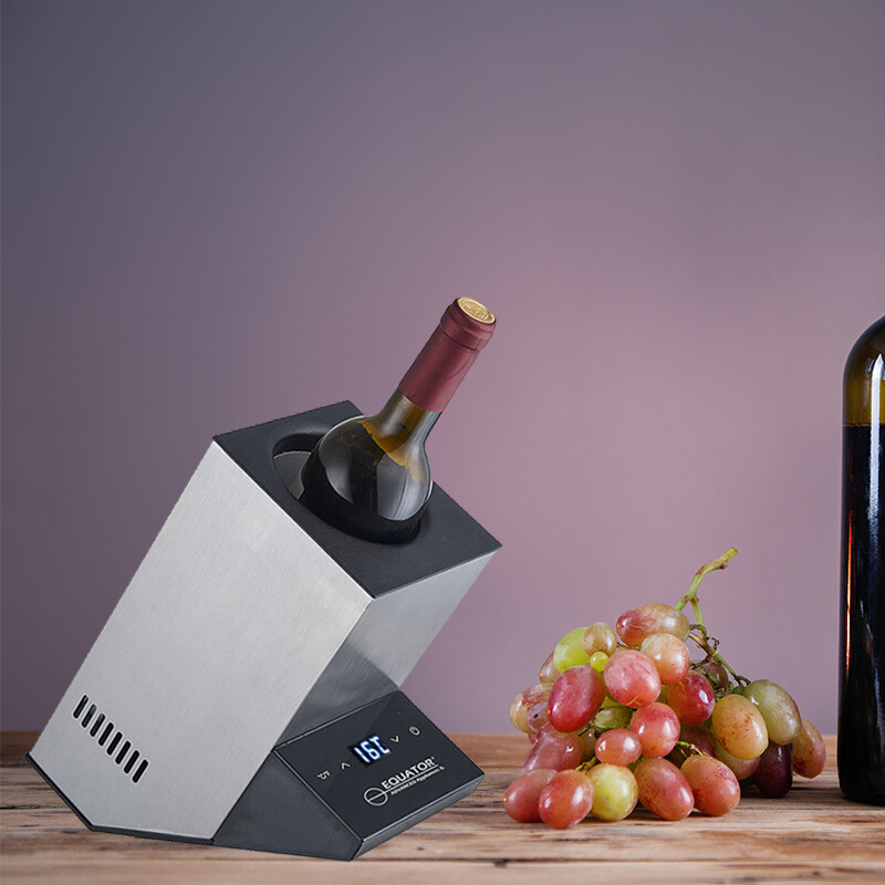 Single Bottle Chiller Wine-Champagne-Water 110V AC/12V DC in WR001S, product image 3 of 13