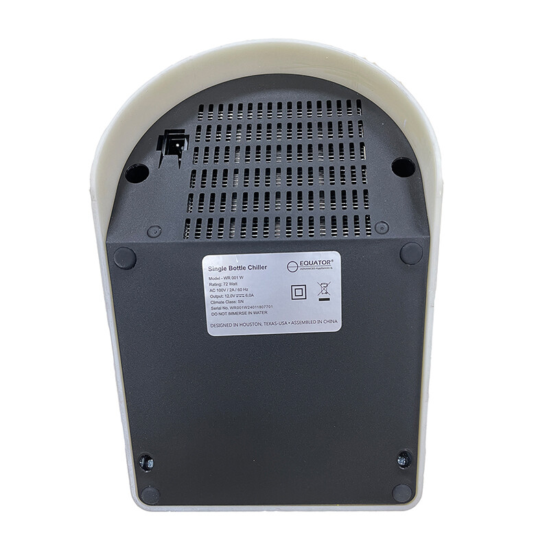 Single Bottle Chiller Wine-Champagne-Water 110V AC/12V DC WR001W, product image 8 of 12