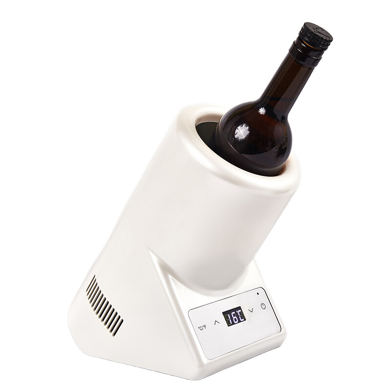 Single Bottle Chiller Wine-Champagne-Water 110V AC/12V DC WR001W, product image 11 of 12