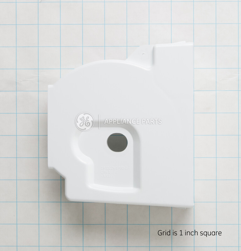Refrigerator ice dispenser crusher housing WR17X11505