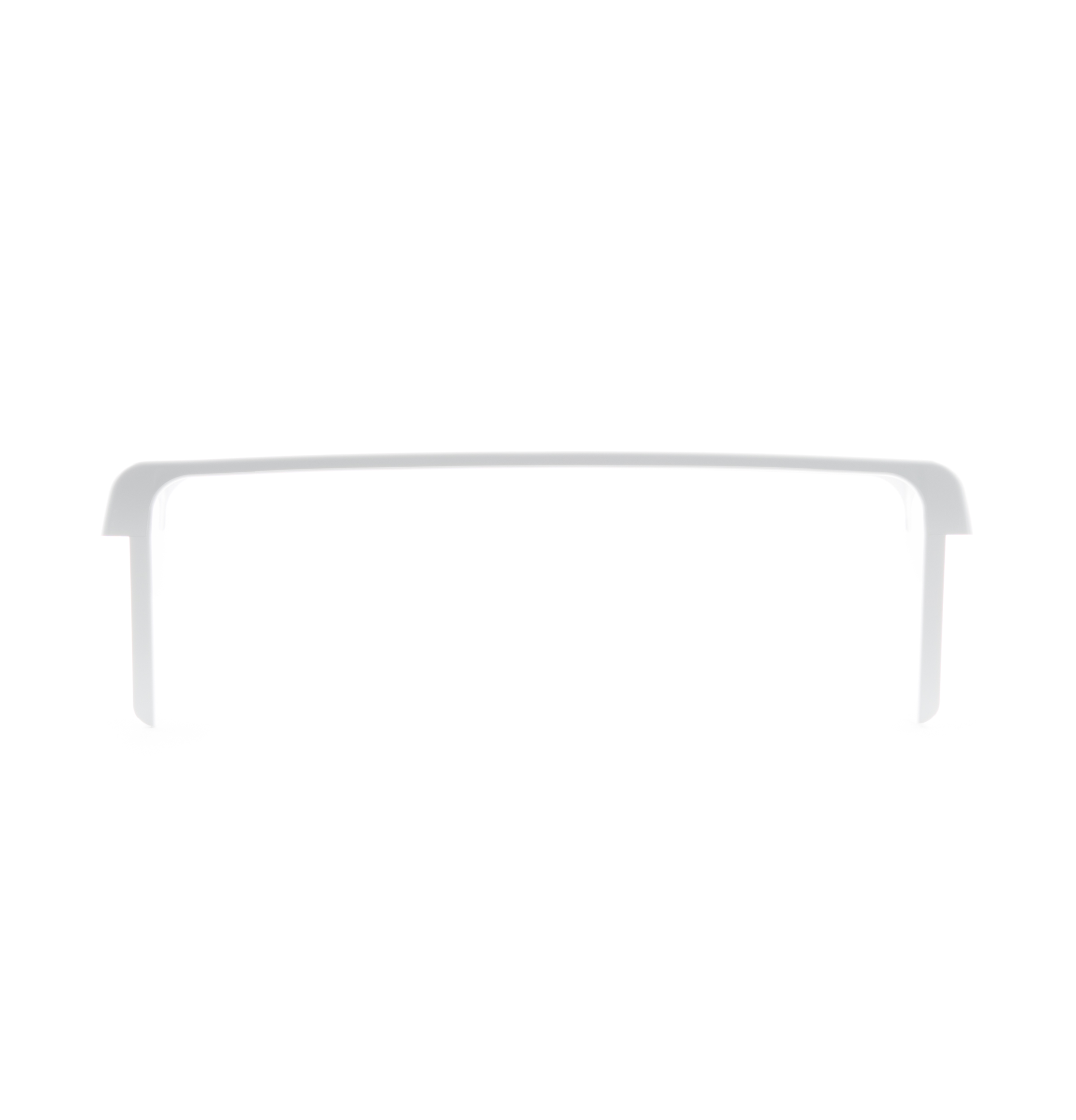 Refrigerator fixed shelf bar WR17X11889, product image 3 of 4