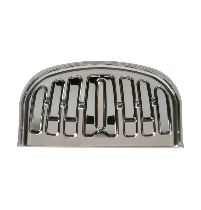 Refrigerator Recessed Stainless Steel Look Grille WR17X12133