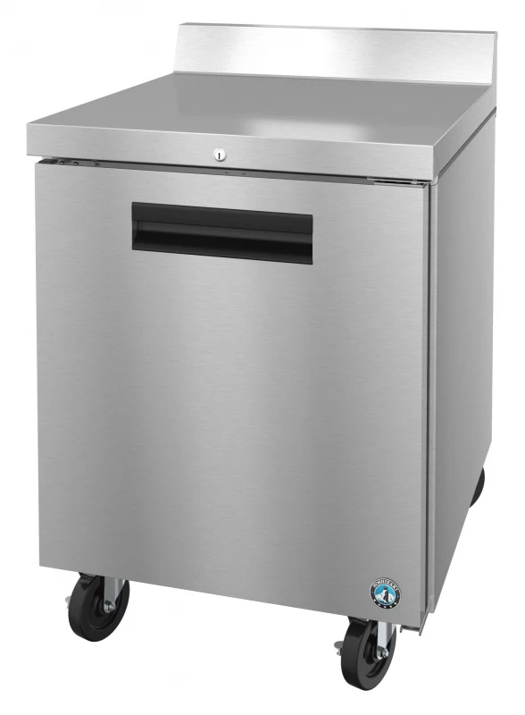 WR27B-01, Refrigerator, Single Section Worktop, Stainless Door with LockTitle WR27B01