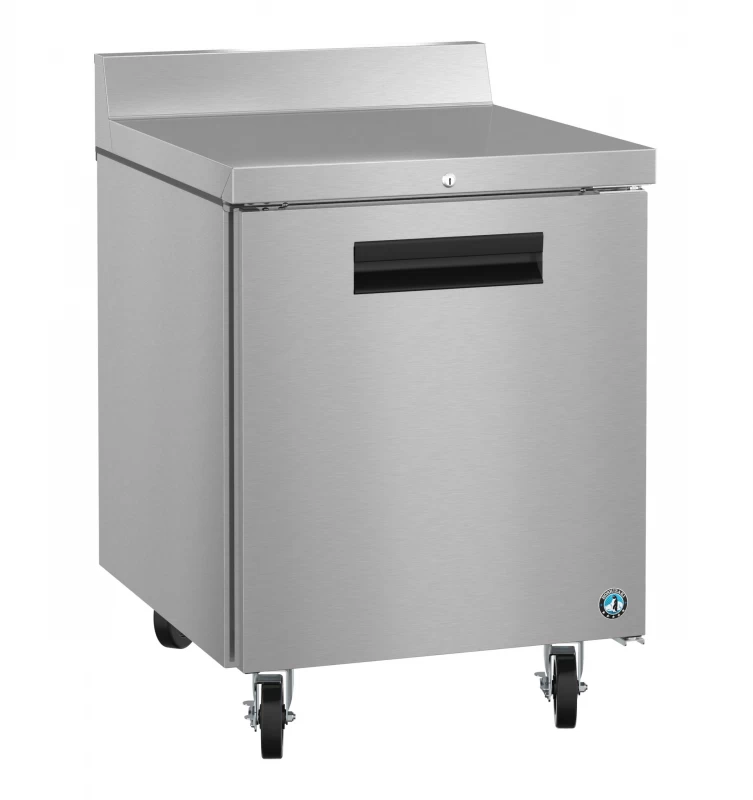 WR27B-01, Refrigerator, Single Section Worktop, Stainless Door with LockTitle WR27B01