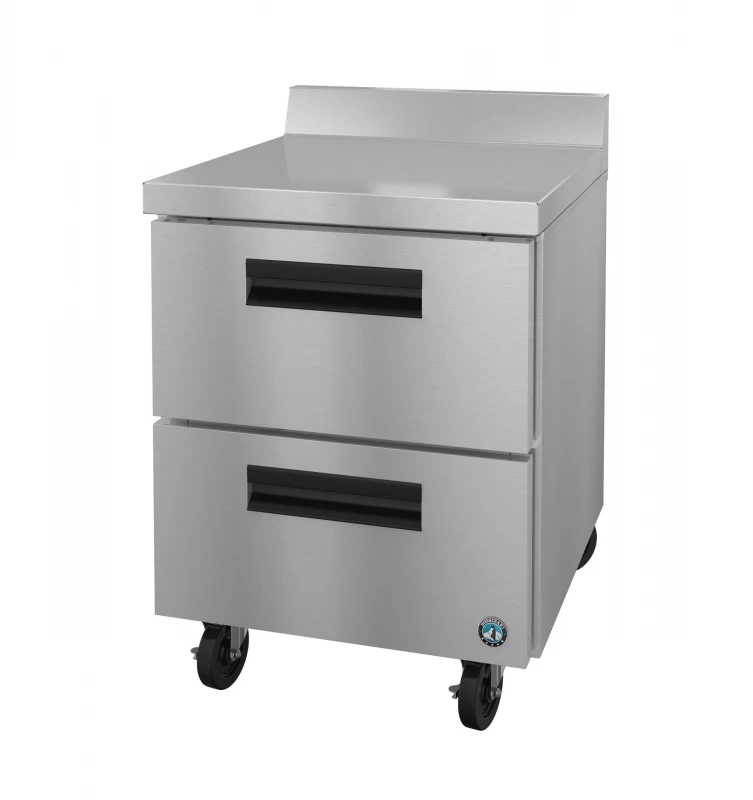 WR27B-D2, Refrigerator, Single Section Worktop, Stainless DrawersTitle WR27BD2