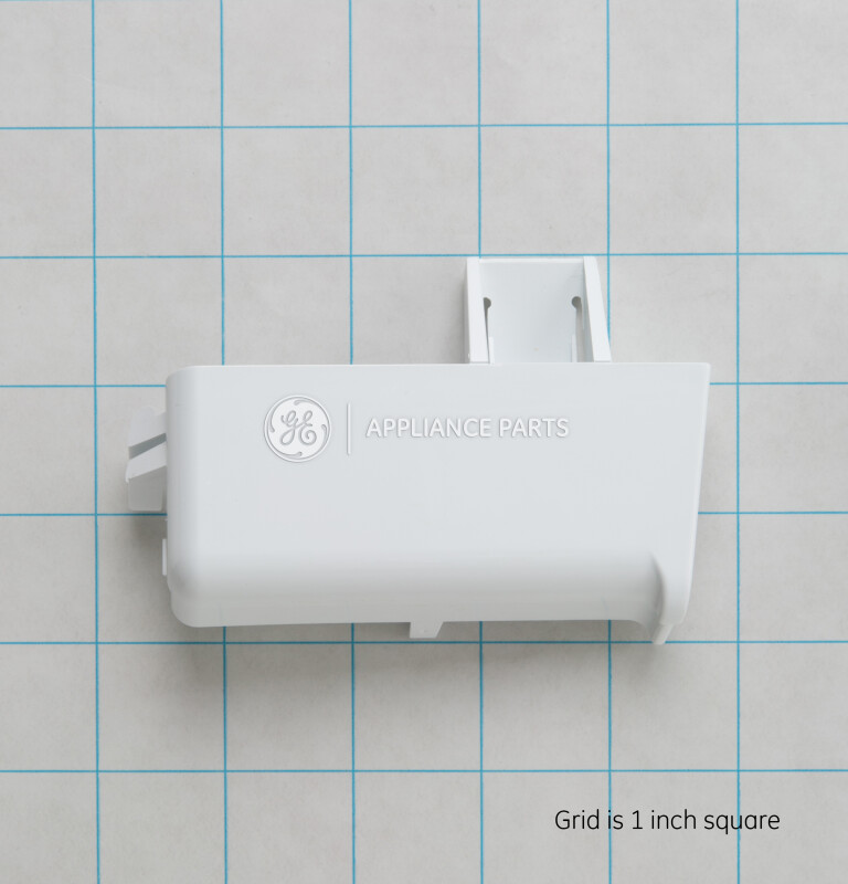 Refrigerator door shelf end cap, left hand side WR2X9295