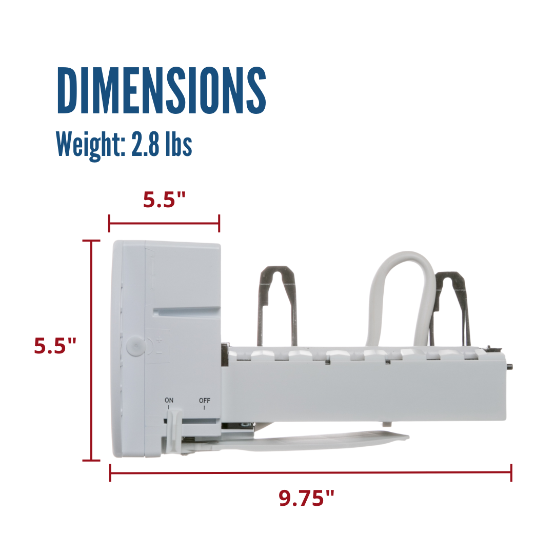 Refrigerator Electronic Ice Maker Assembly Kit WR30X10093
