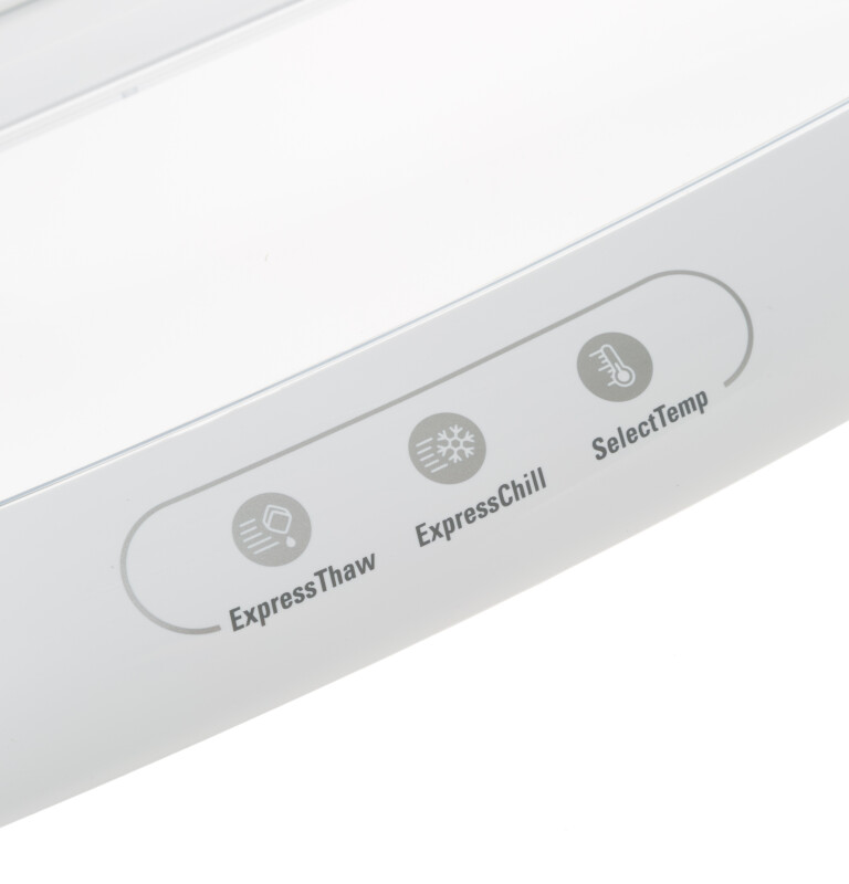 Drawer front assembly - includes clear plastic cover WR31X10044