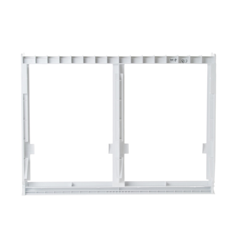 Fruit and Vegetable pan frame & slides, glass not included. WR32X10537