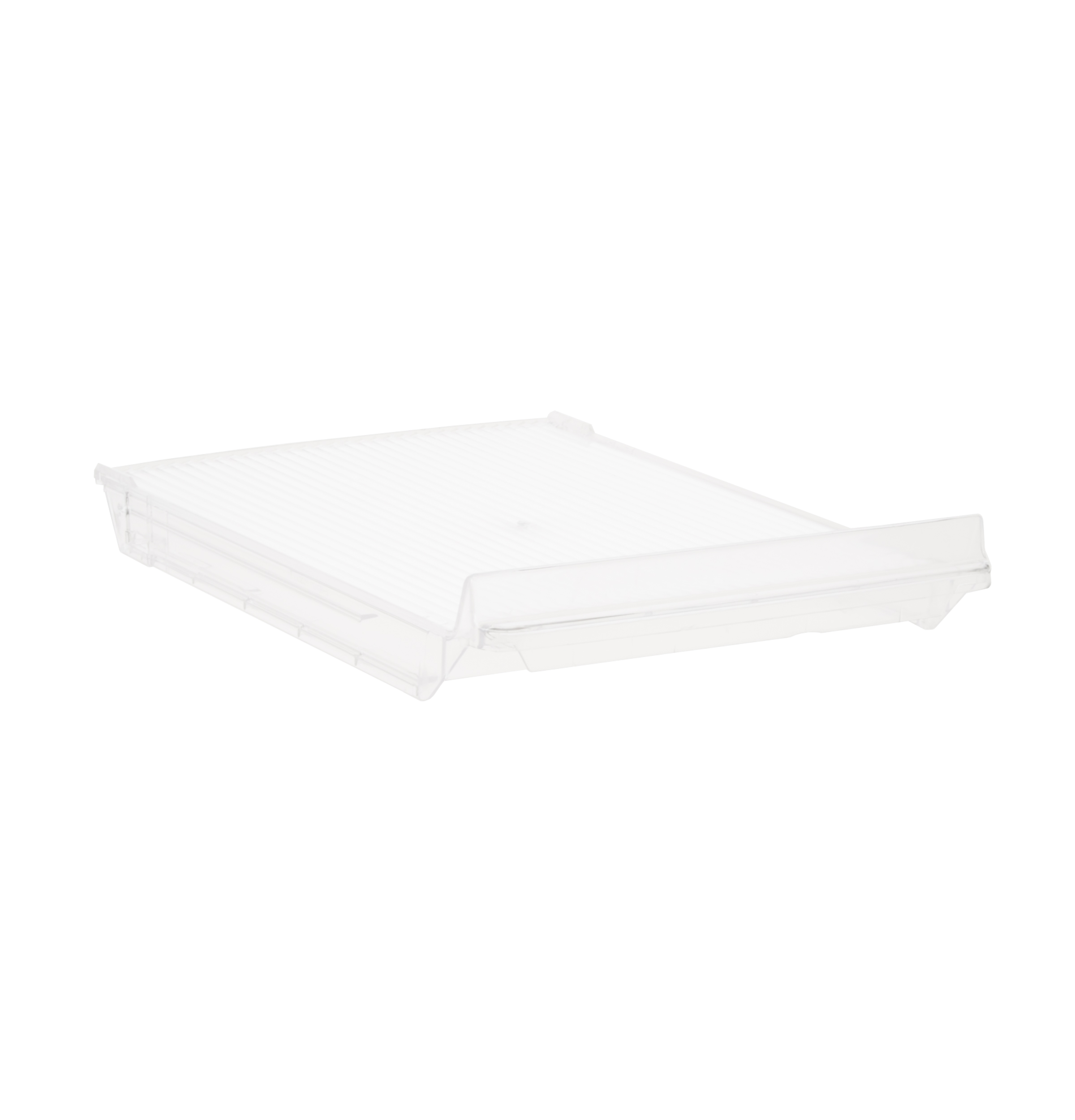Refrigerator vegetable and fruit pan cover plastic WR32X5206