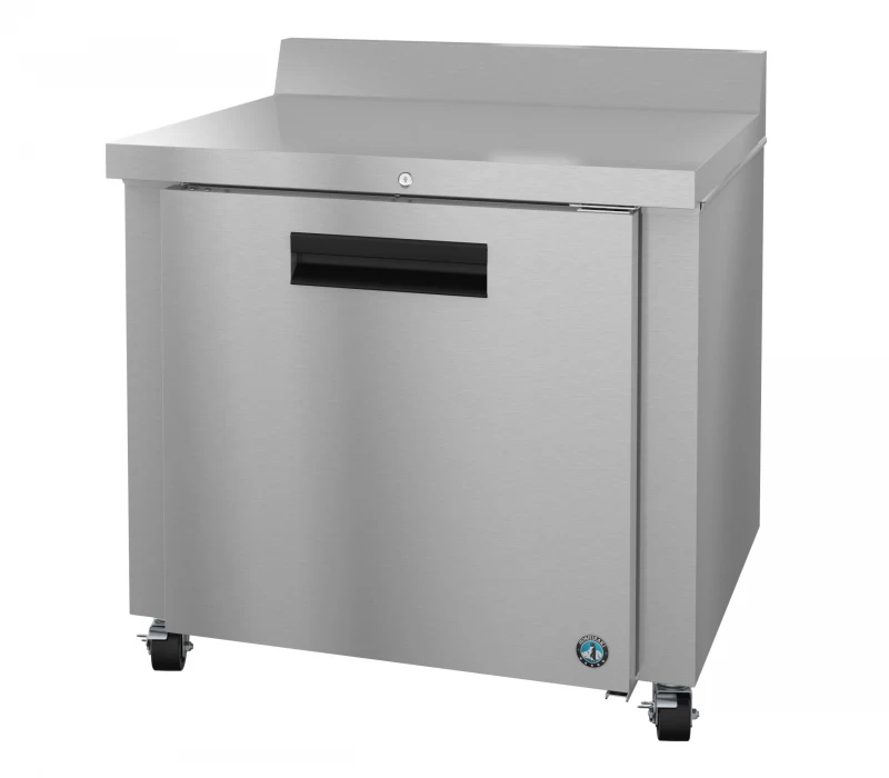 WR36B-01, Refrigerator, Single Section Worktop, Stainless Door with LockTitle WR36B01