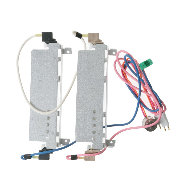 Refrigerator defrost heaters (2) and harness assembly WR51X442
