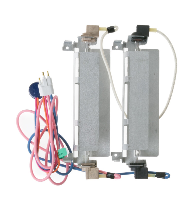 Refrigerator defrost heaters (2) and harness assembly WR51X442