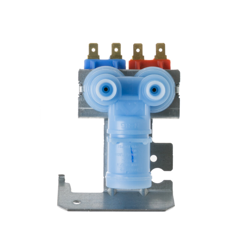 Refrigerator water inlet valve, dual outlets. WR57X10012
