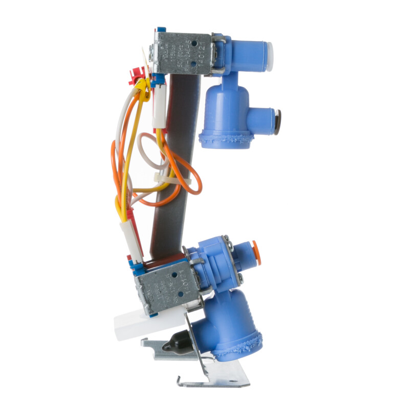 Refrigerator water valve assembly includes bracket WR57X10022