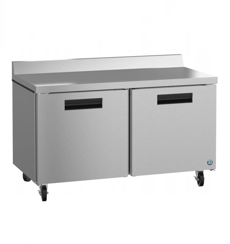 Refrigerator, Two Section Worktop, Stainless DoorsTitle WR60B