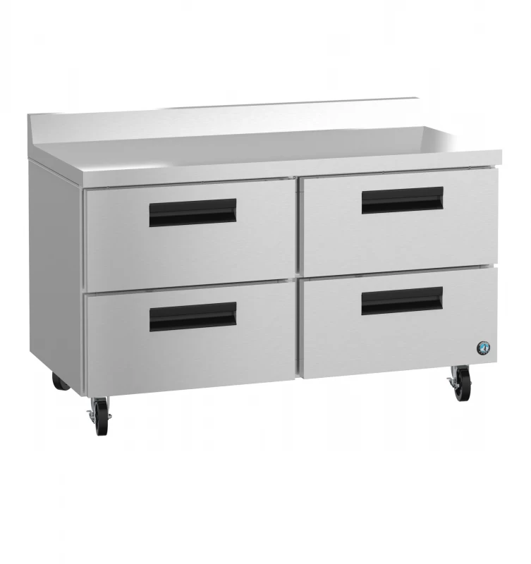 WR60B-D4, Refrigerator, Two Section Worktop, Stainless DrawersTitle WR60BD4