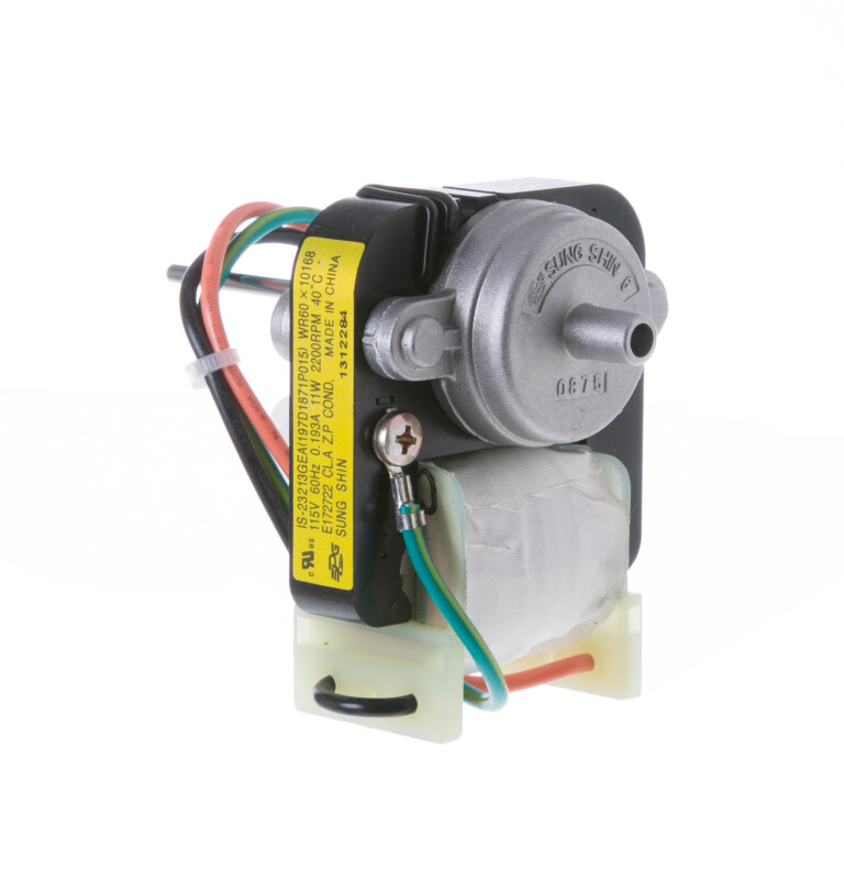 Refrigerator Condenser Fan Motor WR60X10168, product image 2 of 6