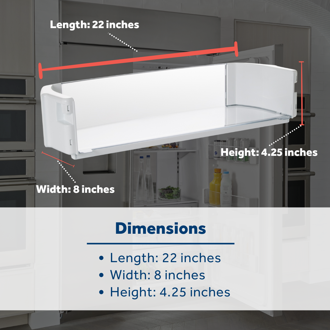 Refrigerator Door Shelf WR71X10409, product image 5 of 5