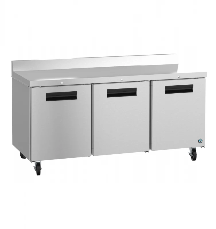 WR72B-01, Refrigerator, Three Section Worktop, Stainless Doors with LockTitle WR72B01