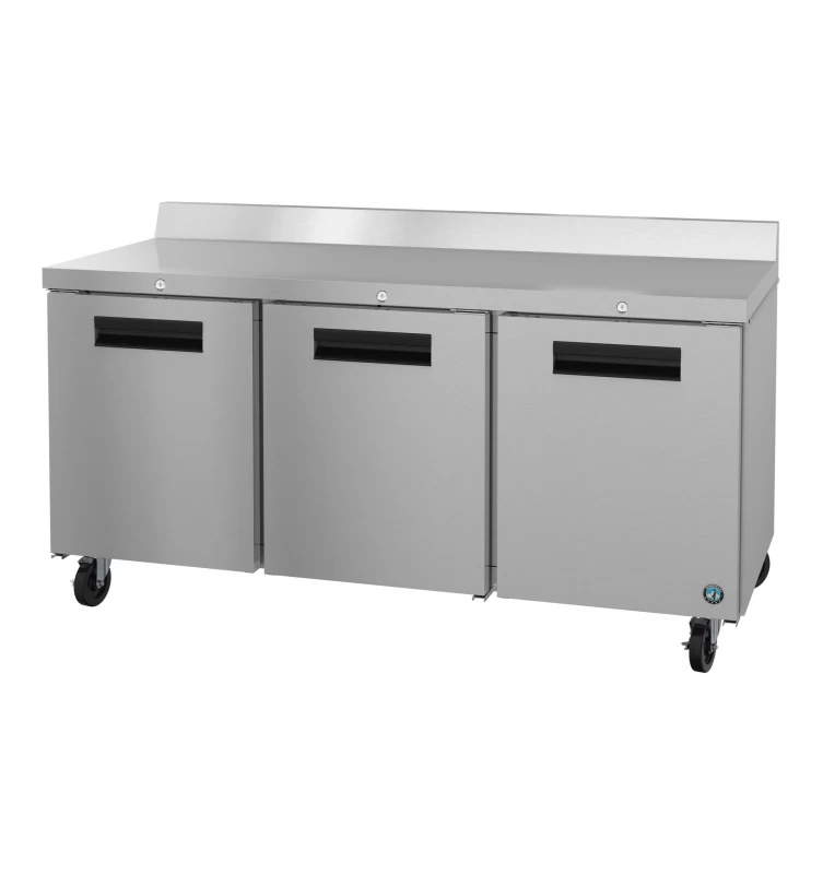 WR72B-01, Refrigerator, Three Section Worktop, Stainless Doors with LockTitle WR72B01