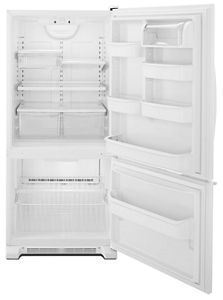 30-inches wide Bottom-Freezer Refrigerator with Accu-Chill System - 18.7 cu. ft. WRB119WFBW