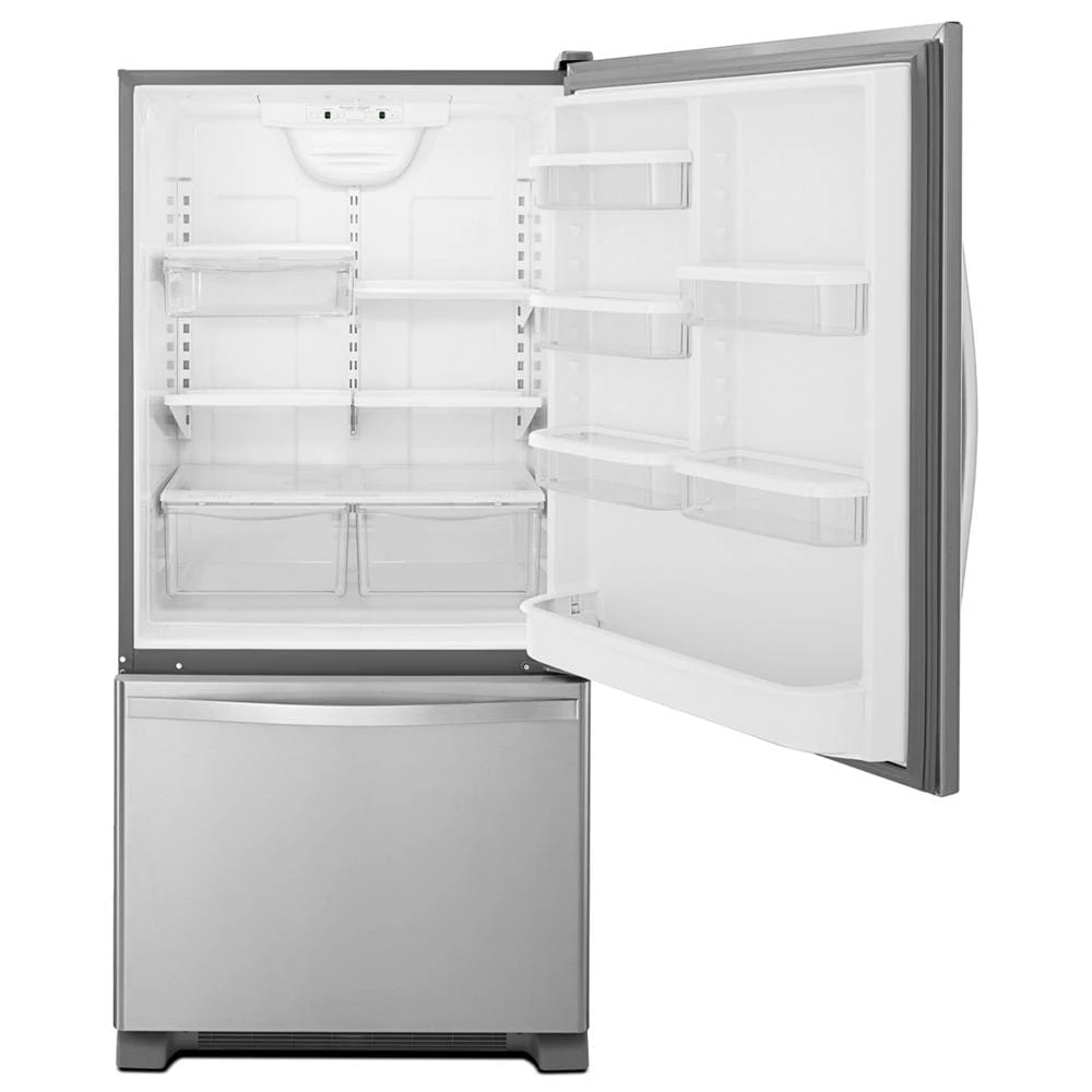 33-inches wide Bottom-Freezer Refrigerator with SpillGuard™ Glass Shelves - 22 cu. ft view 4