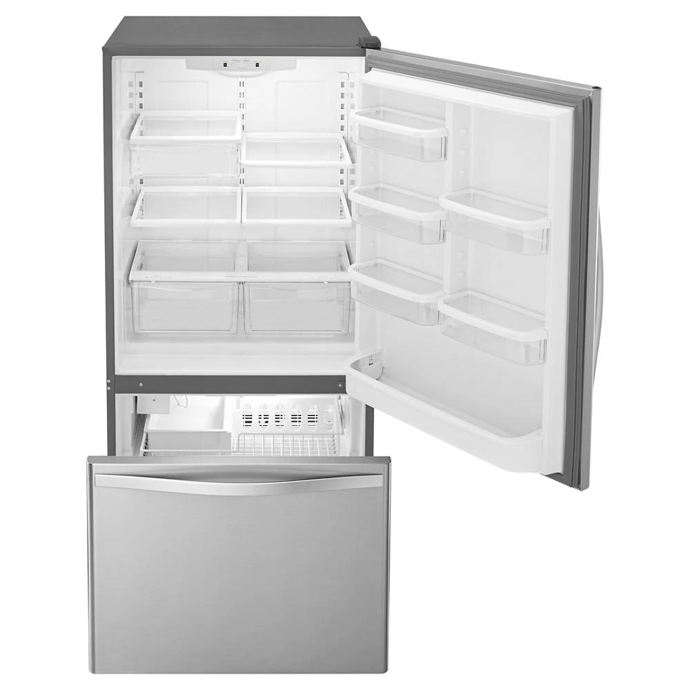 33-inches wide Bottom-Freezer Refrigerator with SpillGuard™ Glass Shelves - 22 cu. ft view 8