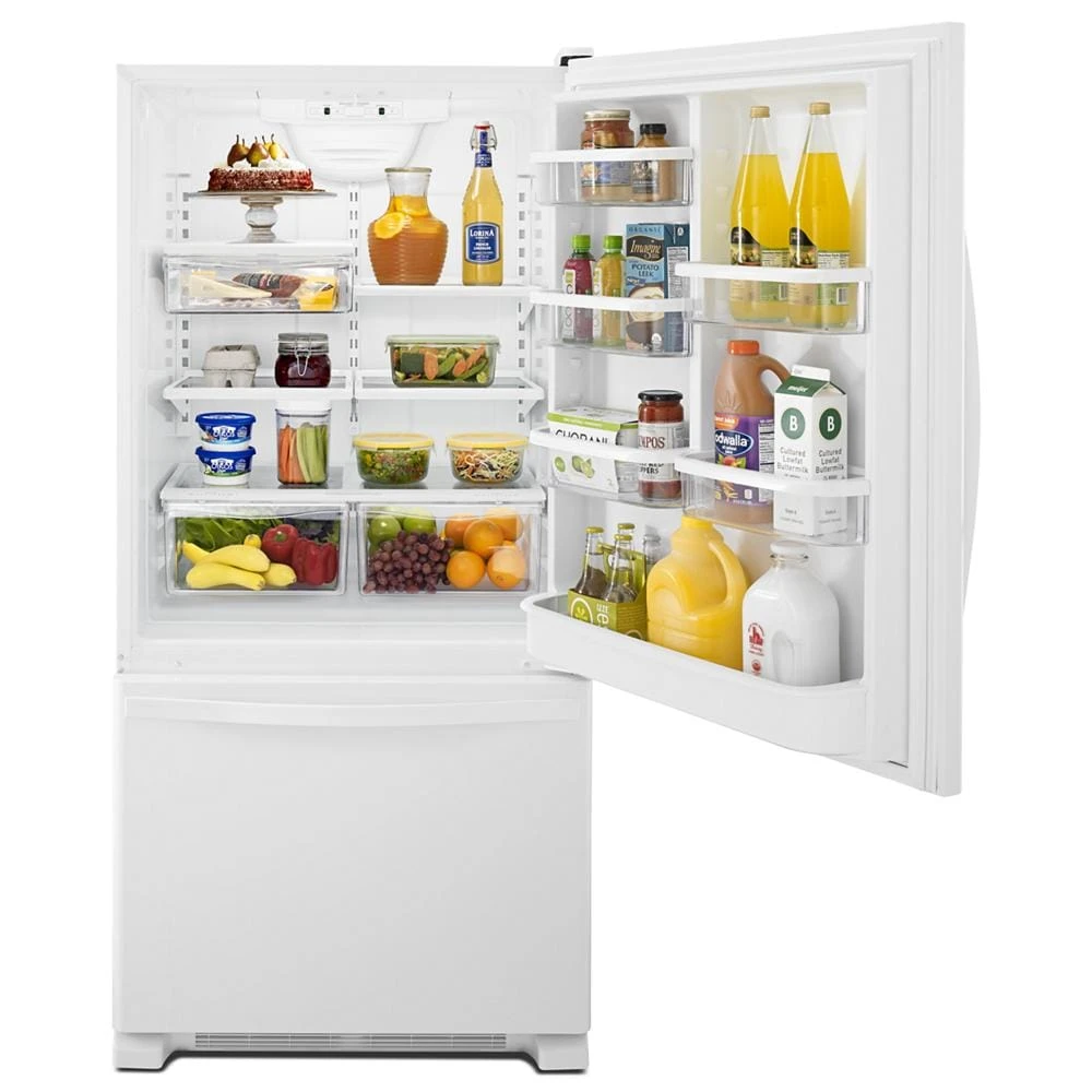 33-inches wide Bottom-Freezer Refrigerator with SpillGuard™ Glass Shelves - 22 cu. ft view 9