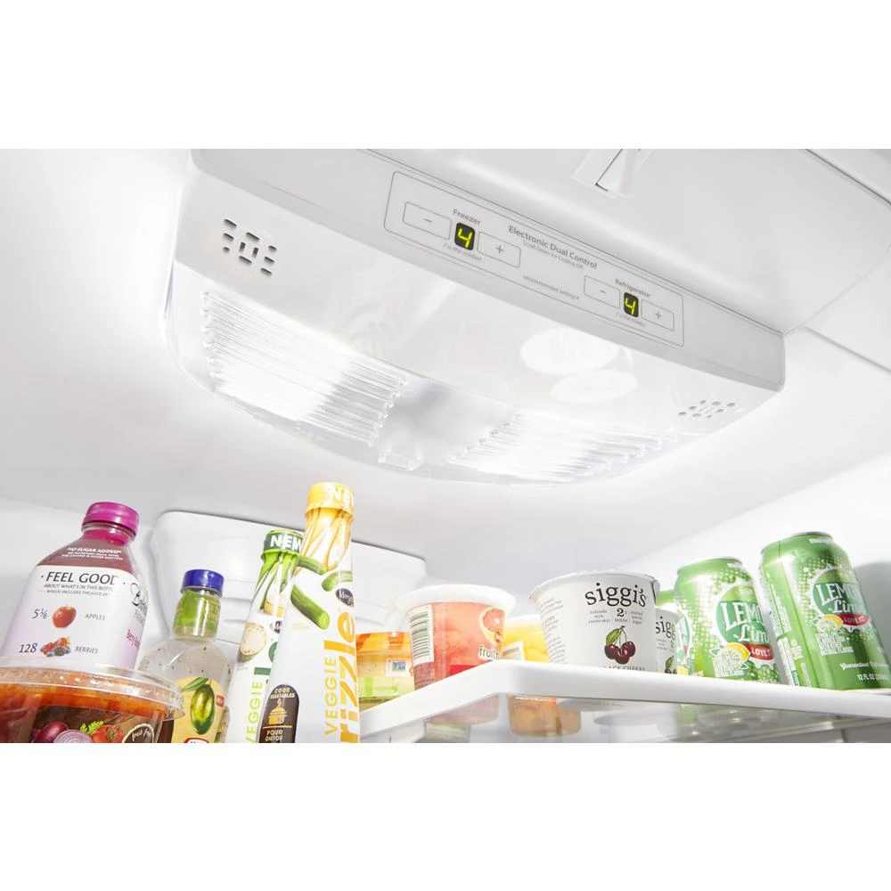 33-inch wide Bottom-Freezer Refrigerator - 22 cu. ft. view 4