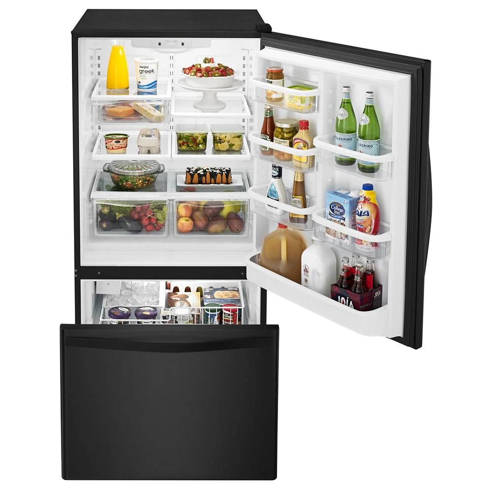 30-inches wide Bottom-Freezer Refrigerator with SpillGuard™ Glass Shelves - 18.7 cu. ft. view 6