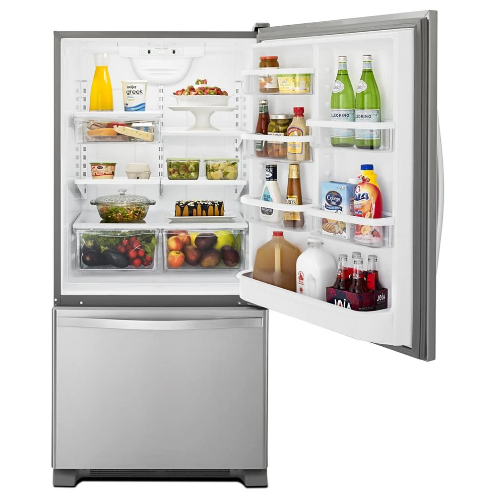30-inches wide Bottom-Freezer Refrigerator with SpillGuard™ Glass Shelves - 18.7 cu. ft. view 10