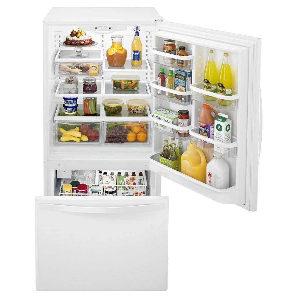 30-inches wide Bottom-Freezer Refrigerator with SpillGuard™ Glass Shelves - 18.7 cu. ft. view 10