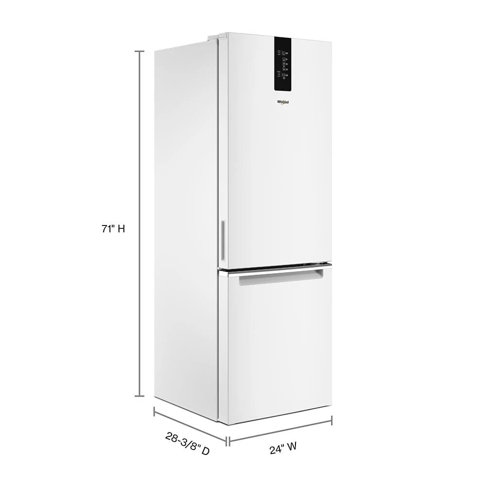 24-inch Wide Garage-Ready Bottom-Freezer Refrigerator - 12.9 cu. ft. view 3