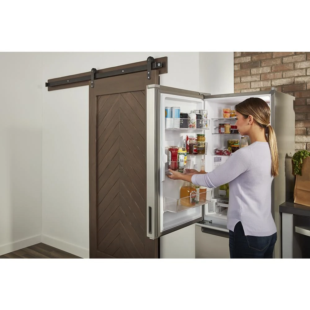 24-inch Wide Garage-Ready Bottom-Freezer Refrigerator - 12.9 cu. ft. view 5