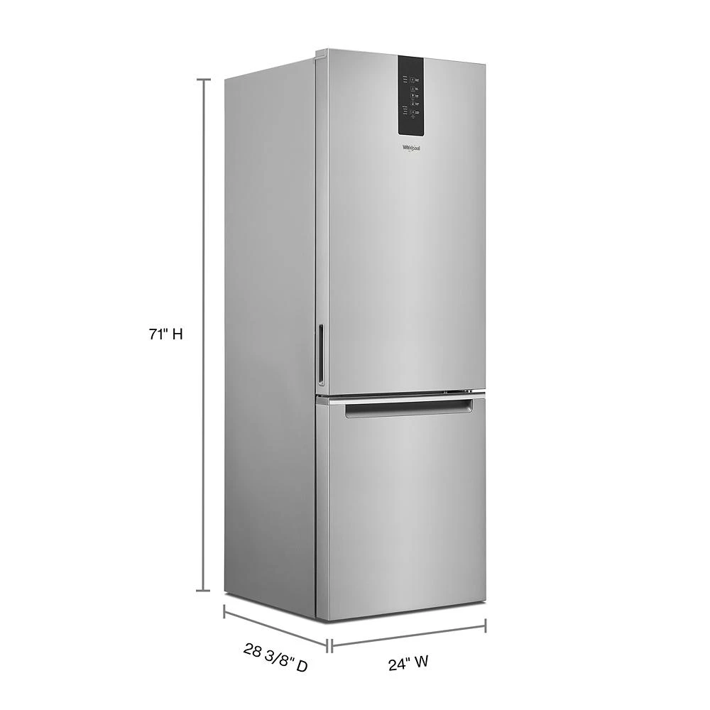 24-inch Wide Garage-Ready Bottom-Freezer Refrigerator - 12.9 cu. ft. view 7