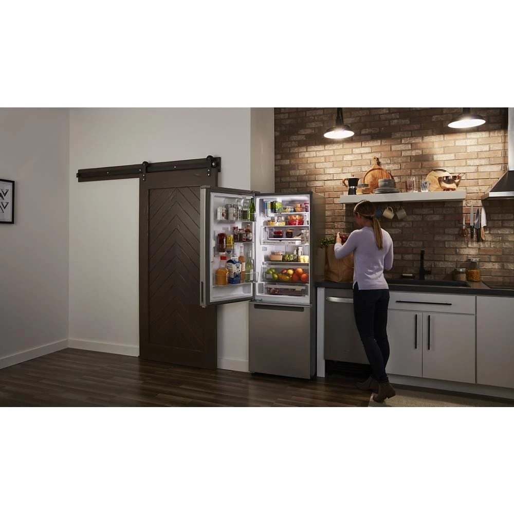 24-inch Wide Garage-Ready Bottom-Freezer Refrigerator - 12.9 cu. ft. view 6
