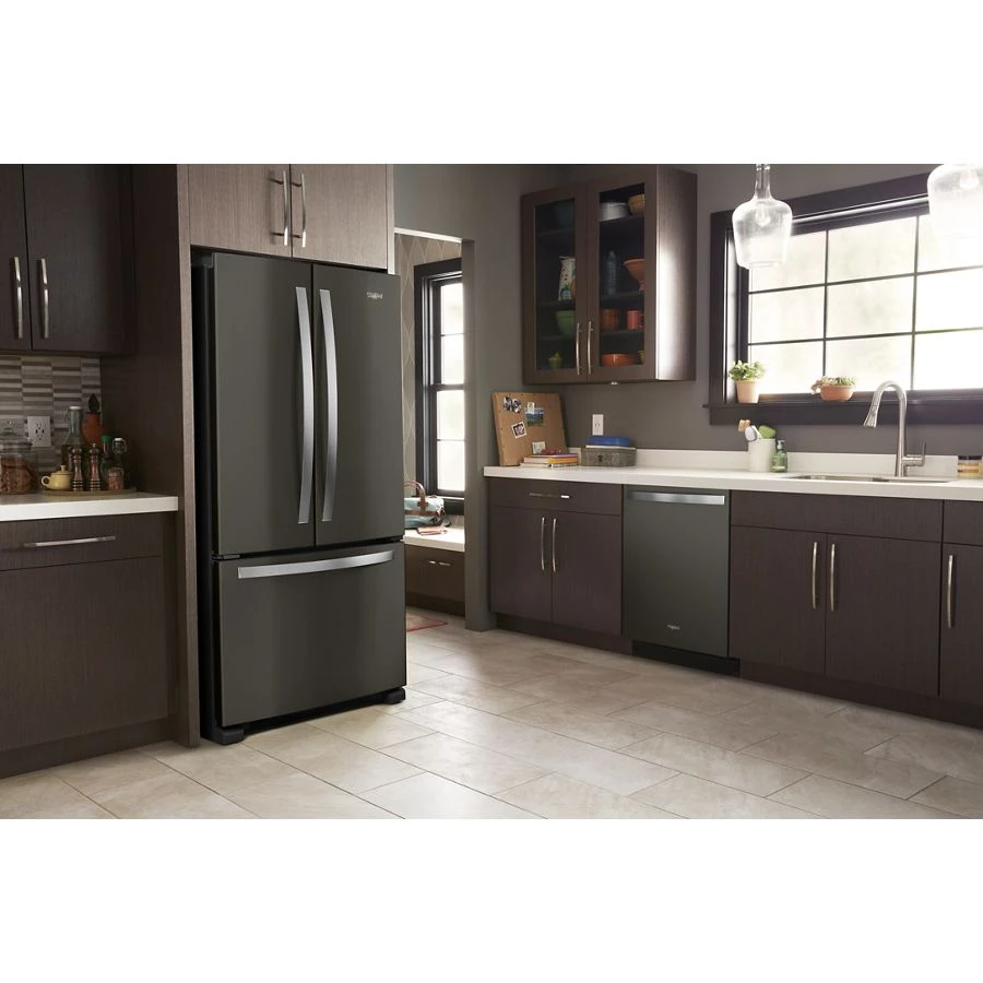 33-inch Wide French Door Refrigerator - 22 cu. ft. WRF532SMHV, product image 5 of 7