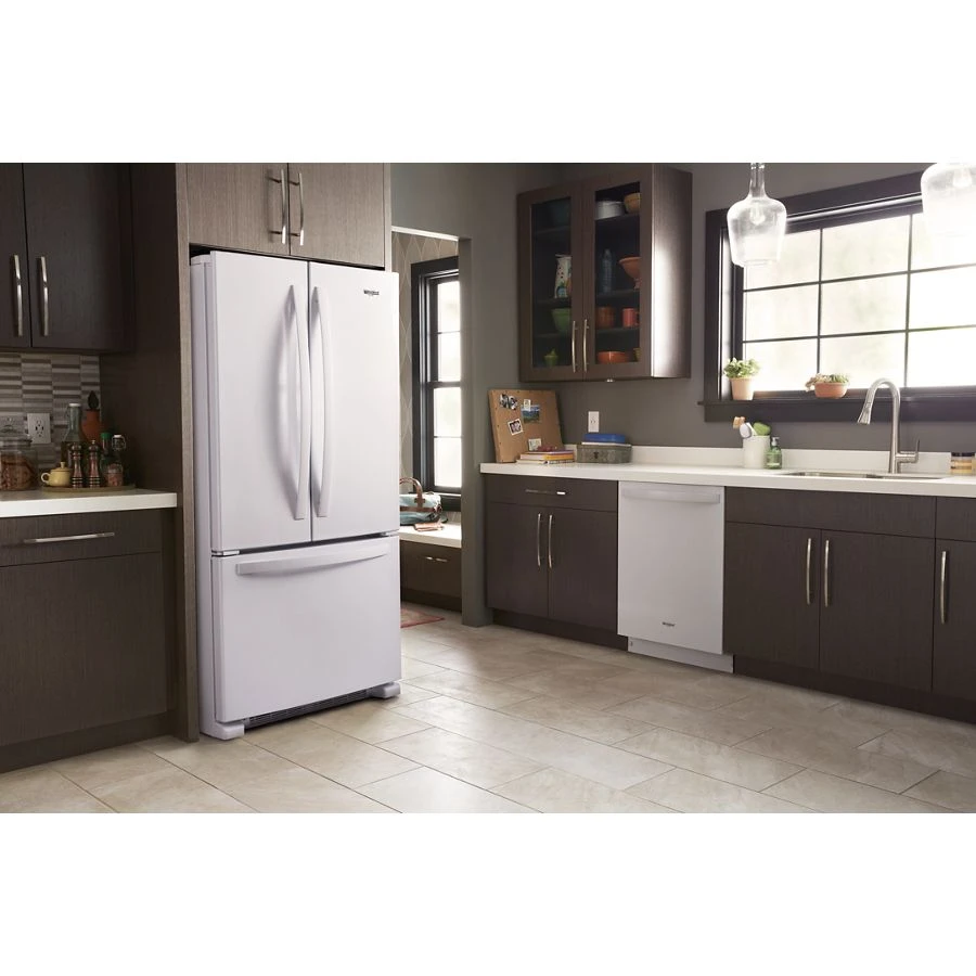33-inch Wide French Door Refrigerator - 22 cu. ft. WRF532SMHW, product image 6 of 7